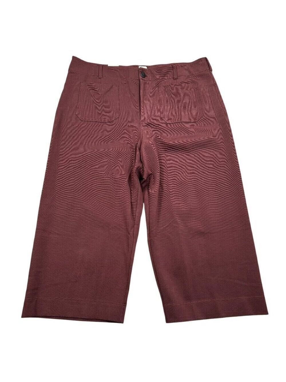 Maeve for Anthropologie NWT The Colette Knit Cropped Wide Leg Pants Size 26W